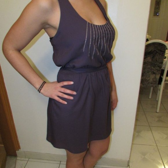 Brand New With Tags Women's Purple Dress - Picture 4 of 4
